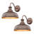 Oil-Rubbed Bronze Outdoor Barn Light For Farmhouse, Weather Resistant Outdoor Wall Sconce, Outside Lighting For Porch, Garage, Patio, Entryway(Oil-Rubbed Bronze, 2 Pack)-271422293