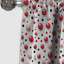 Red Popart Polka Dot Party - Rideau abstrait - Rideau occultant - 1 panneaux-107546487