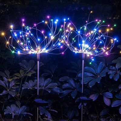 Solar Powered Metal Pathway Light