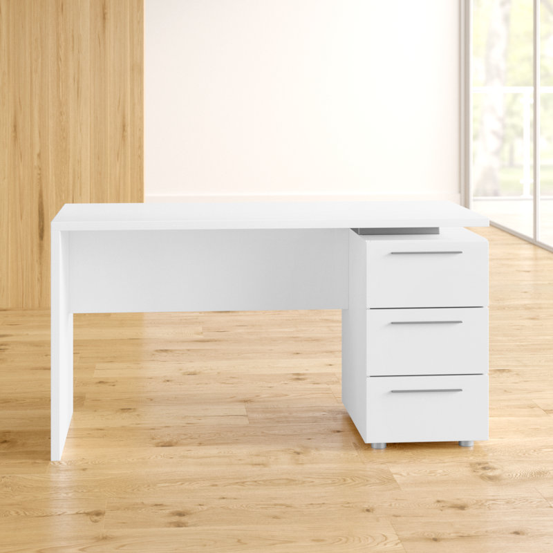 Cheryl Solid Wood Base Writing Desk