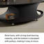 Table basse ovale simple avec poulie-903254762-903254760
