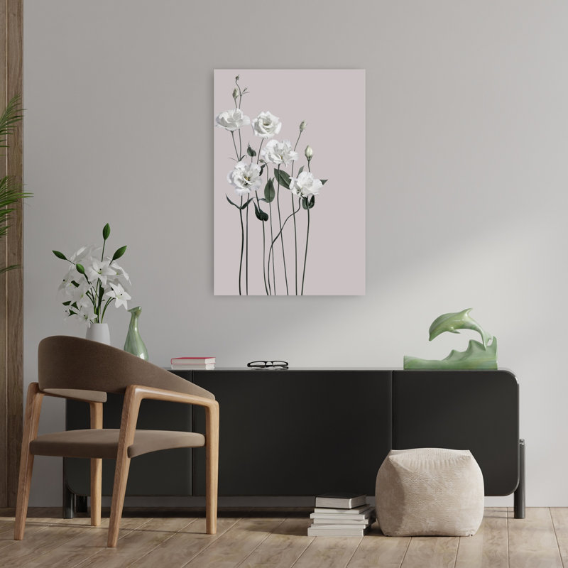 Flower 1 Abstract Contemporary Art, 36" H x 24" W
