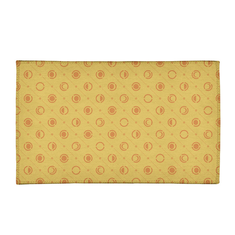 Chenille Geometric Indoor Rug, Rectangle 5' x 7'