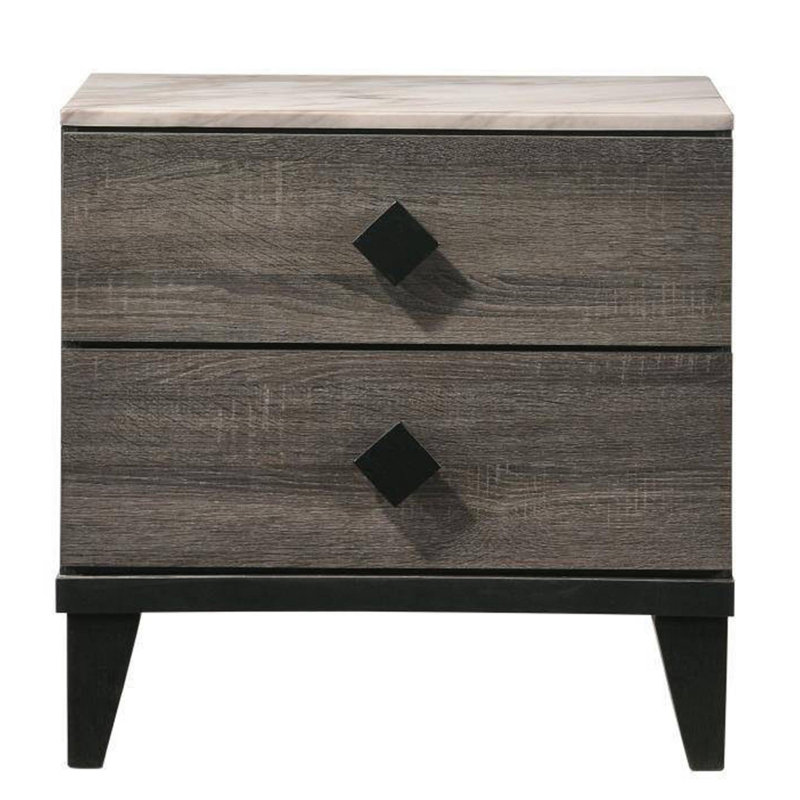 Justina 23.25'' W Nightstand, Gray