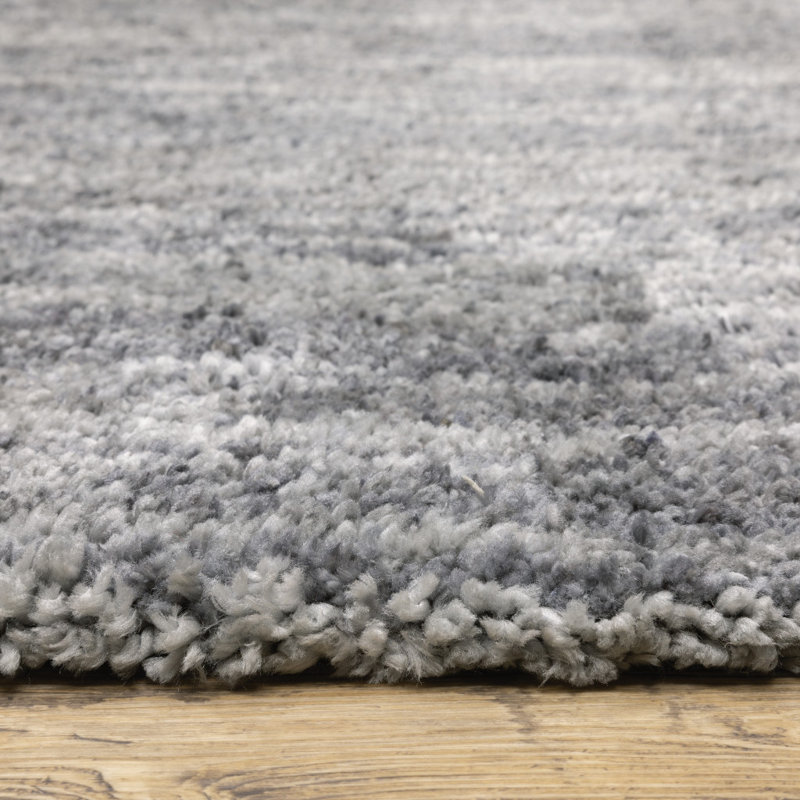 Tapis gris clair Guarani, Rectangle 9 pi 10 po x 12 pi 10 po