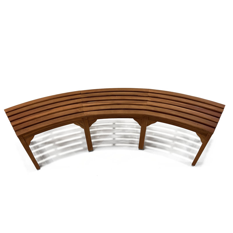 Solid Wood Outdoor Bench