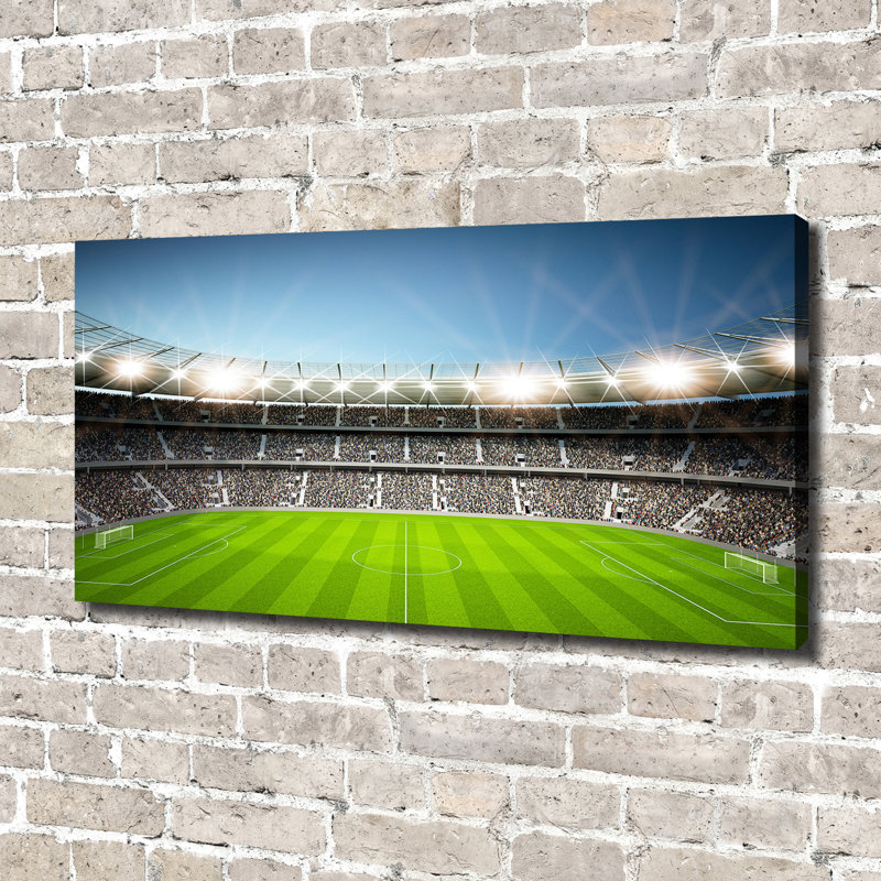 Stadium - Wrapped Canvas Print