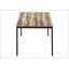 Ensemble de table avec structure en métal noir-1819398121