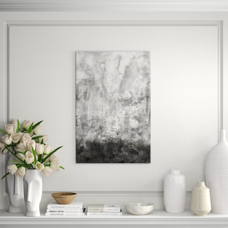 Shades Of Cluster Print by Elena Carlie, 60" H x 40" W x 1.5" D, Plexi