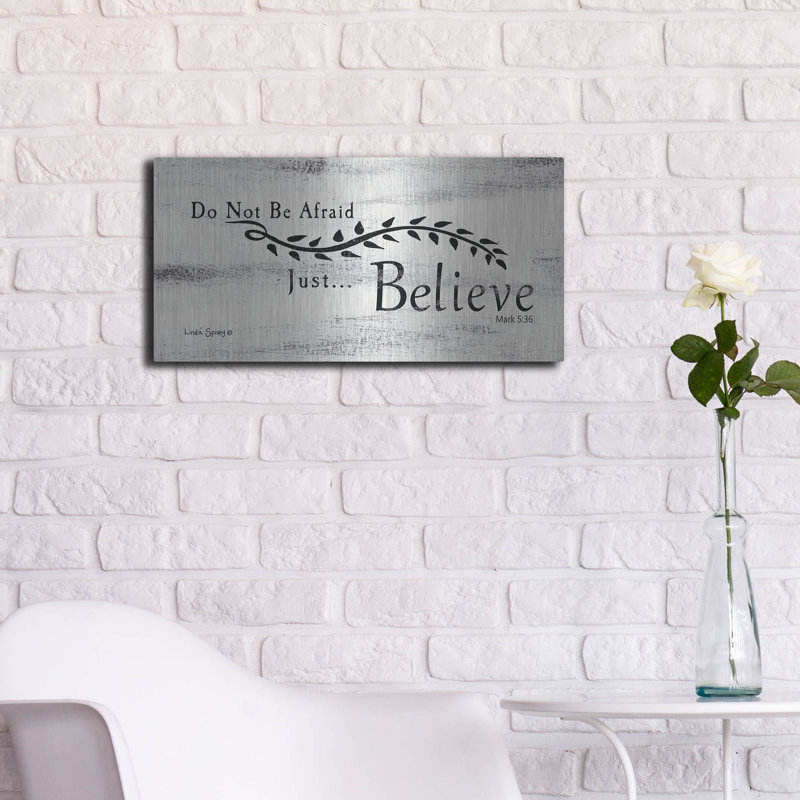 «Just Believe» par Linda Spivey, H 12 po x l 24 po