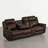 3-Seat Dual Motor zero clearence recliner Genuine Leather Power Recliner Sofa With Power Headrest And Console-1390889762
