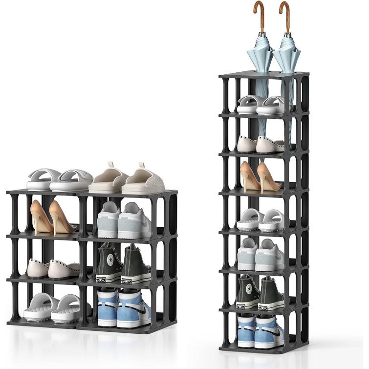 Ivy Bronx 16 Pair Shoe Rack