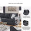 New Britain 110" Wide Reversible Sofa & Chaise-48170341