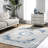 Juliea Distressed Medallion Oriental Power Loom Performance Rug-2100720864