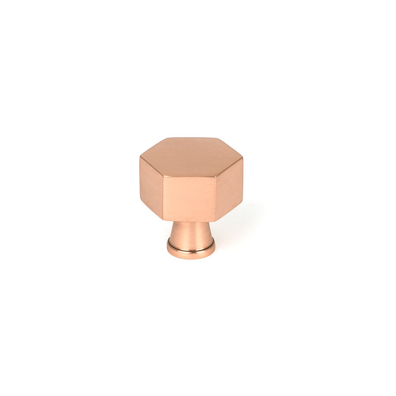 Kahlo Knob, 0.98" Knob Diameter, Polished Bronze