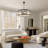 Advaita 24" 6-Lights Round Crystal Chandelier Dimmable Lighting