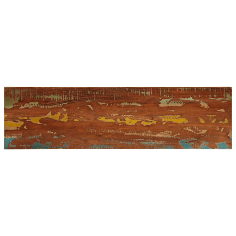Rechteckig Altholz Massiv Solid Wood Table Top, Walnut, 1.5cm H x 90cm W x 70cm D