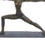 Sculpture en laiton Polystone Yoga