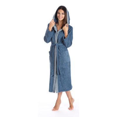 Benny Girl / Woman+ Mid-Calf Bathrobe with Pockets and Hood