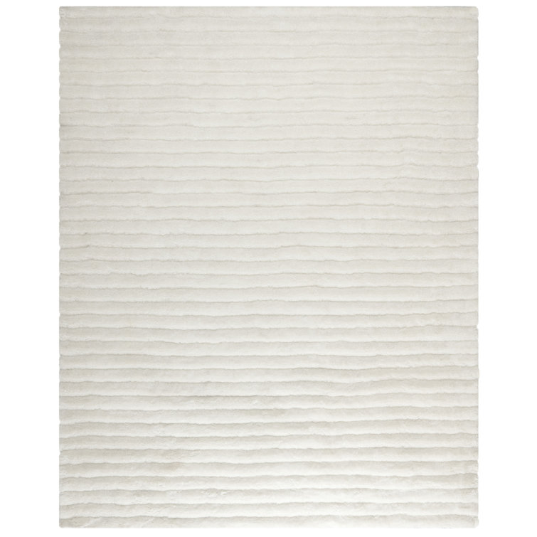 Wyler Shag Hand Tufted Performance Solid Color Rug