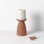 Sue 9" Ceramic Tabletop Candle Accessories