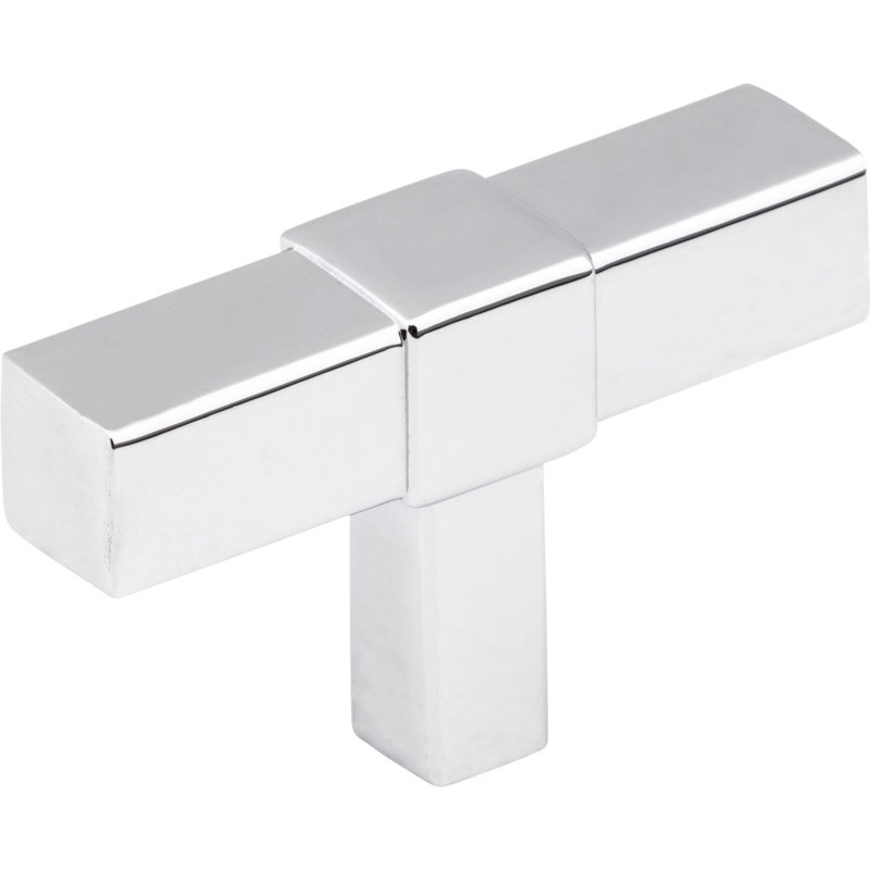 Zane Bar Knob, Polished Chrome