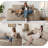 Boneless Cloud Couch, Boneless Couch in a Box, Comfy Deep Seat Sofa with Memory Foam, Pillows and Wide Armrests, Modern Small Couches for Small Spaces, No Assembly-1971329201-1971329206-1971329195