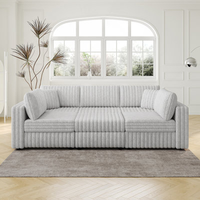 Comfortable Modular Sofa With Stylish Design And Practical Storage