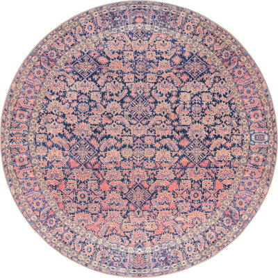 Amilio Chenille Oriental Indoor Rug