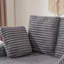 Chaise longue d'intérieur en velours côtelé de 54 pouces de largeur-873960040
