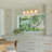 Modern Transitional Frosted Tapered Glass Vanity Light-771492611