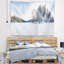Photographie hiver champ paysage tapisserie-28482860