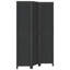 Nyemia 110 cm W 3 - Panel Solid Wood Room Divider-904875445