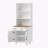 Storage Cabinet with Adjustable Shelves, 5 Tier Bookshelf with Drawer-1134469717