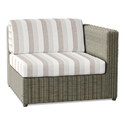 Sag Harbor Outdoor One Arm Lounge Chair
