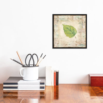 « nature walk leaves iv », impression sur toile