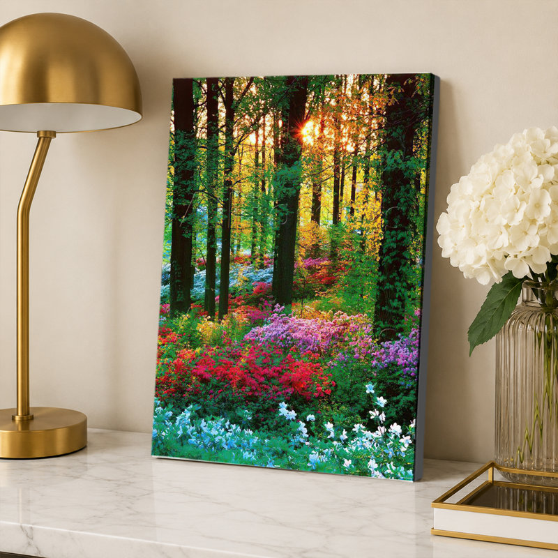 Affiche «Flower Forest», 20x30inch