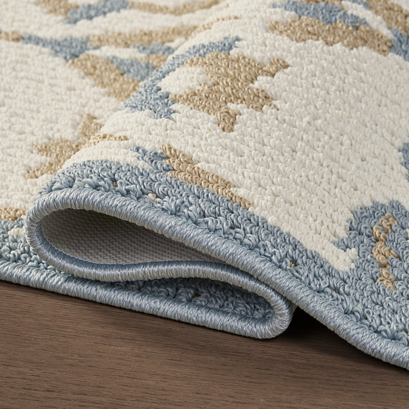 Laura Ashley Marwood, Tapis de couloir 2 pi x 6 pi, Bleu multi