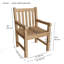 Buntingford Outdoor Teak Dining Armchair