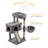 Gateshead 35.8'' H Cat Tree Condos and Scratching Posts Included, with Platform and Basket-1160670464