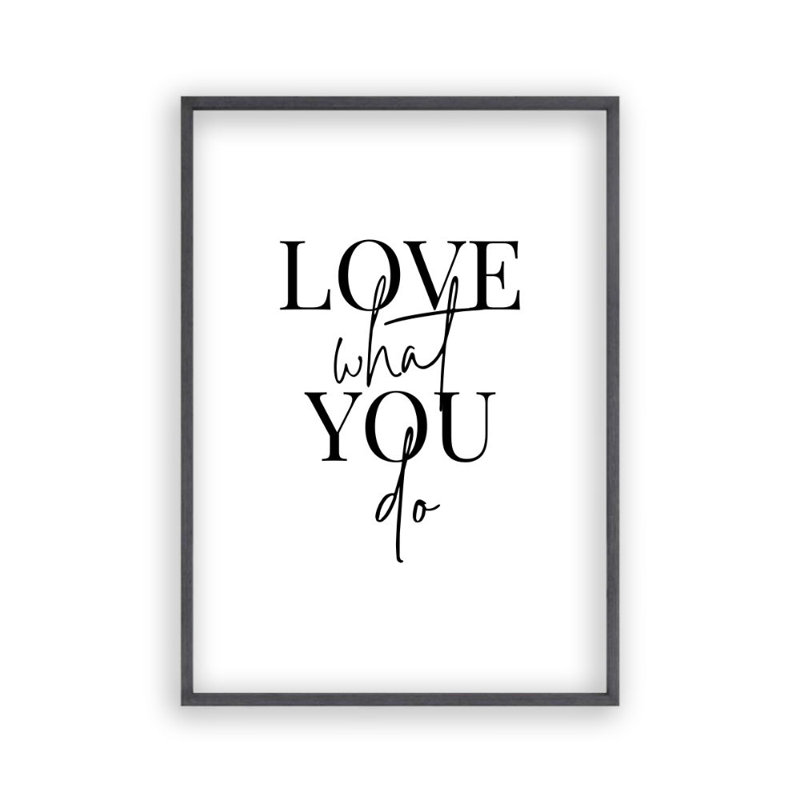 Print, 41 cm H x 31 cm W, Black Oak Frame
