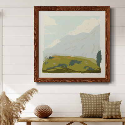 " Alpine Ascent II " Painting Print
