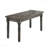 Rustic Gray Finish 40Inch Dining Room Bench, With Solid Rubberwood Turned Legs, 18Inch Height, 14Inch Wide, 22Lb Weight Wooden Bench For Room, Weathered Finish, Simple Assembly