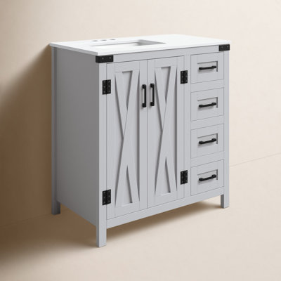 Slayton 32'' Single Bathroom Vanity