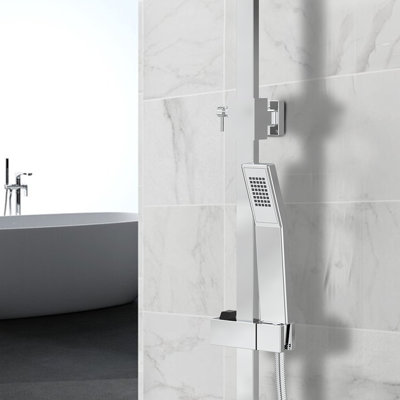 Legaspi Thermostatic Shower with Adjustable Shower Head