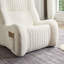 Luxueux fauteuil à flocons de neige avec mousse haute résilience et conception ergonomique pour un confort ultime-1134740404