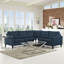 Ensemble de canapé modulaire en tissu 3 pièces Empress-1458130950