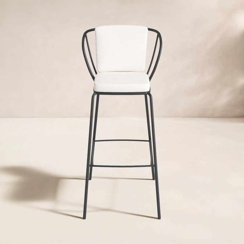 Tabouret 32,5 "avec coussin Malti, 1