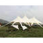 Auvent portable polyvalent - 17 m * 17 m, 45? Espace intérieur, imperméable, abri extérieur bloquant pour les pique-niques et les rassemblements Résistant à l'eau et à l'eau