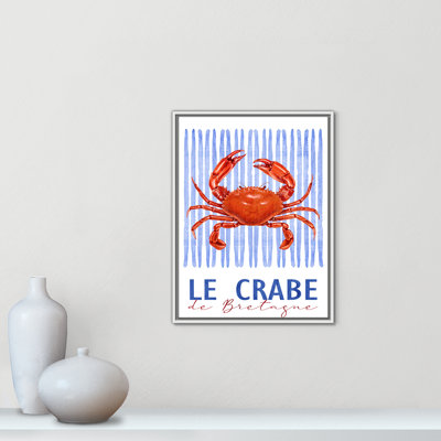 Le Crabe - reproduction carrée par Kimberly Allen